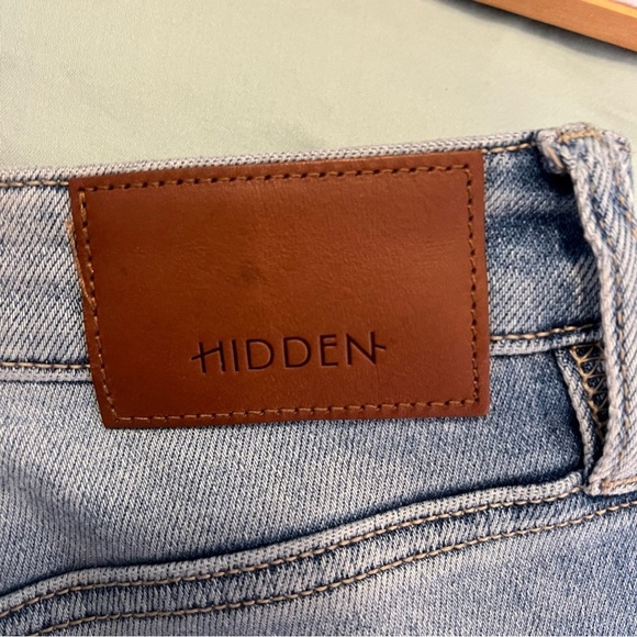 Hidden Los Angeles Flare Jeans Light Wash High Rise 24 - Picture 10 of 12